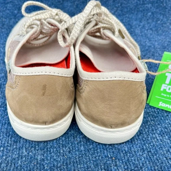Sanuk Greatful Dead shoes men size 8 New with tags tan - Picture 9 of 10